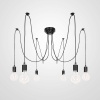 Подвесная люстра Imperium Loft Spider Black L6 352852-26
