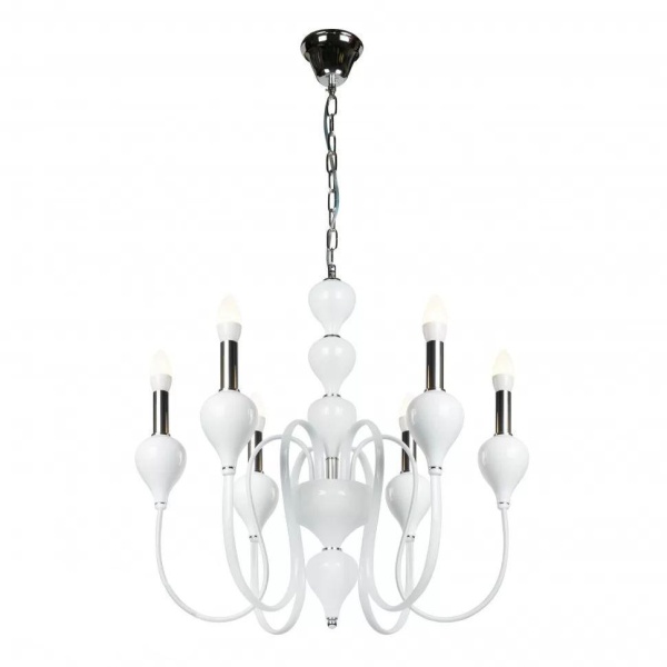 Подвесная люстра iLamp Lady 88003-6 WH