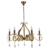 Подвесная люстра Lumien Hall Ауэрель 2031/6H-BRGD-CGN