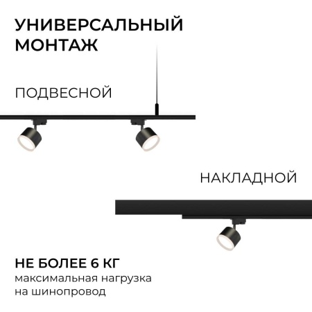 Шинопровод однофазный Apeyron R45-06