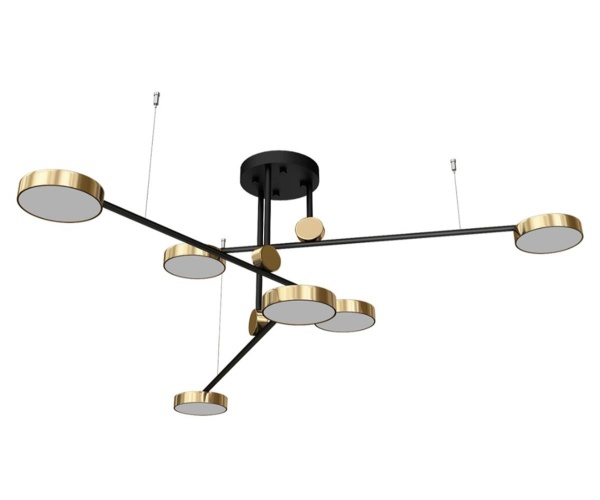 Потолочная светодиодная люстра Kink Light Рапис 07647-6,20(4000k)