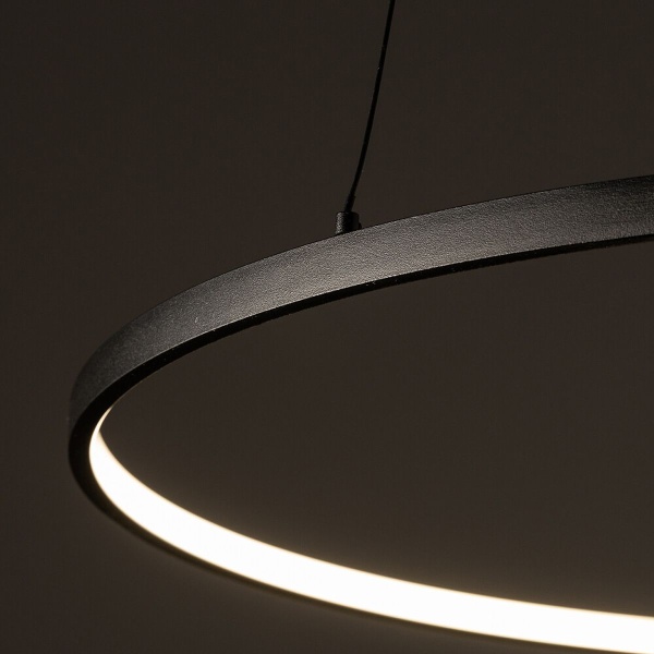Подвесная люстра Nowodvorski Circolo Led S Black 10813