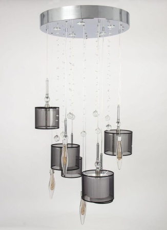 Подвесная люстра Abrasax Paula PL.5301-(8+4)+5CHshade