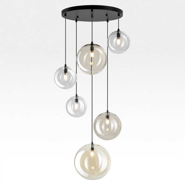 Люстра каскадная Citilux ORTON CL202163