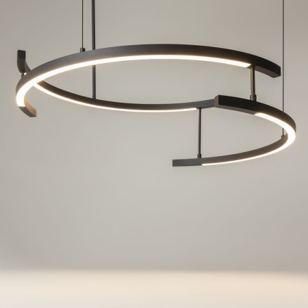 Подвесной светодиодный светильник Maytoni Line MOD016PL-L52BK