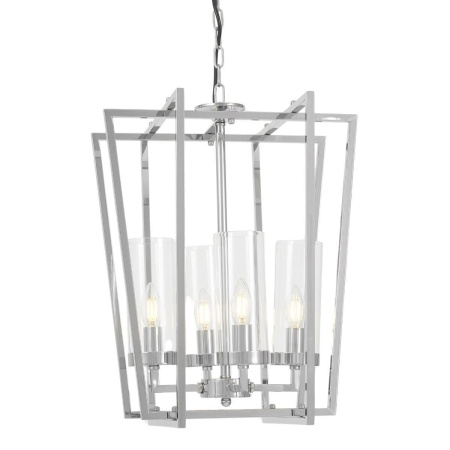 Подвесная люстра Lumina Deco Afres LDP 1246-4 CHR