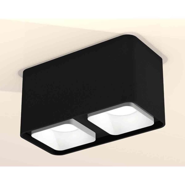 Комплект накладного светильника Ambrella light Techno Spot XS7851001 SBK/SWH черный песок/белый песок (C7851, N7701)