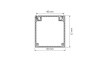 Профиль Arlight BOX52-2000 ANOD 017356