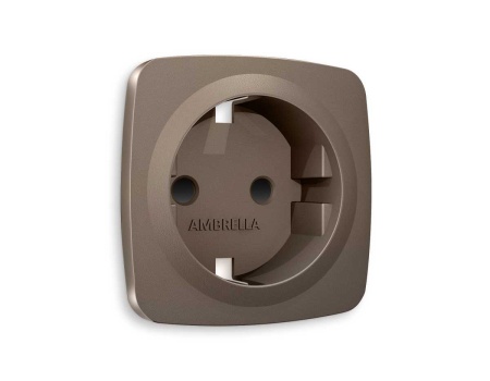 Лицевая панель розетки AMBRELLA VOLT OP6370