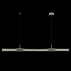 Подвесной светодиодный светильник Crystal Lux Lineup SP24W Led Chrome