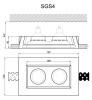 Встраиваемый светильник Artpole SGS4
