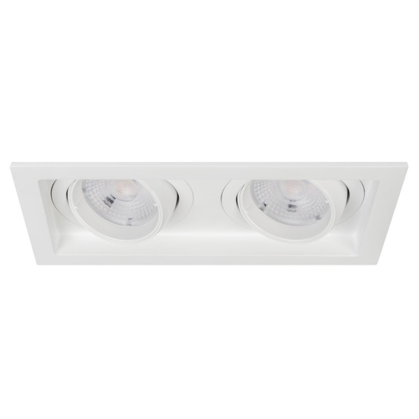 Светильник MS-VORTEX-BUILT-S170x90-2x12W Warm3000 (WH-WH, 40 deg, 230V) Arlight 057761