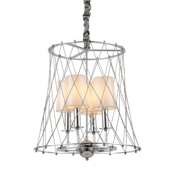 Подвесная люстра Lumina Deco Berton LDP 8013-4 CHR