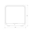Настольная лампа Eurosvet Frame 80502/1 черный
