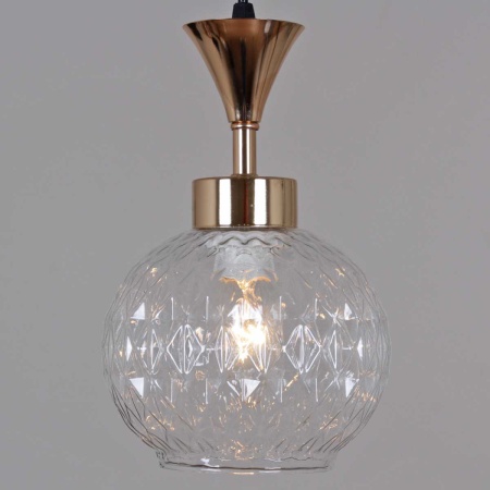 Подвесной светильник Reluce 10080-0.9-03 BK+FG