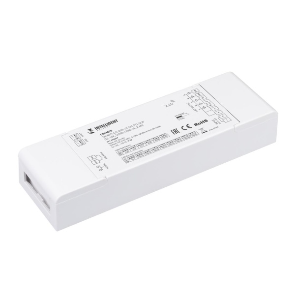 INTELLIGENT ARLIGHT Диммер SMART-CC-205-72-SH-PD-SUF (12-48V, 5x350-1200mA, 2.4G) (IARL, Контроллер) 038209