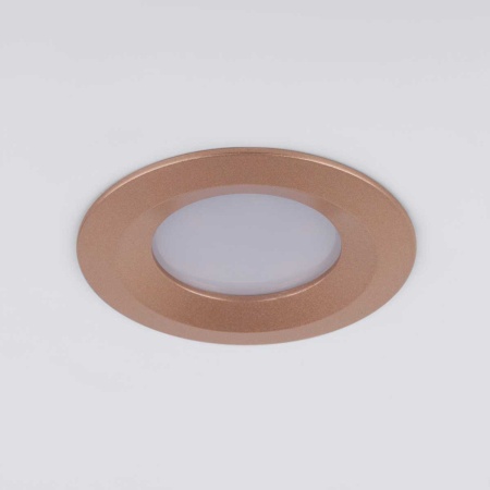 Встраиваемый светильник Elektrostandard 110 MR16 золотой a053333