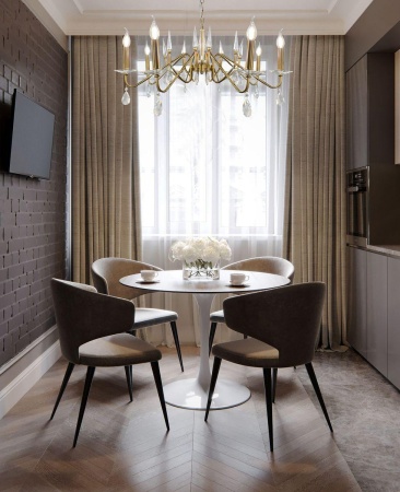 Подвесная люстра Milosh Tendence 0801CL-8GD