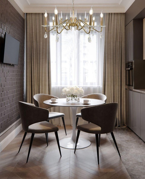 Подвесная люстра Milosh Tendence 0801CL-8GD