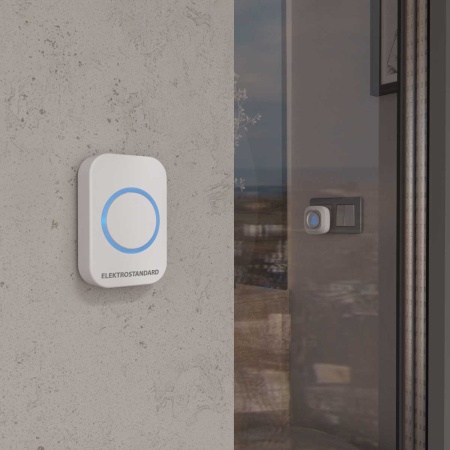 Звонок беспроводной Elektrostandard DBQ25M WL 36M IP44 белый a047175