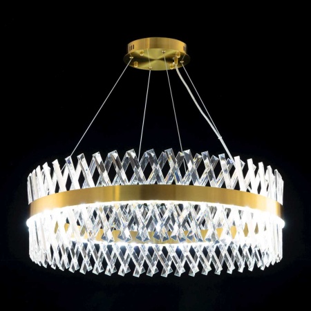 Подвесная светодиодная люстра Citilux Ричард бронза CL336083