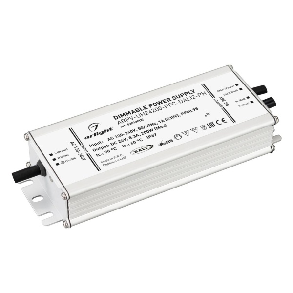 Блок питания Arlight ARPV-UH24200-PFC-DALI2-PH 028108(2)