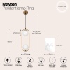 Подвесной светильник Maytoni Ring MOD013PL-02BS1