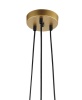 Подвесная люстра Lumien Hall Ноэль 4005/3P-GD-BK