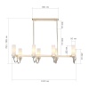 Подвесная люстра ST Luce Elegra SL1402.263.08