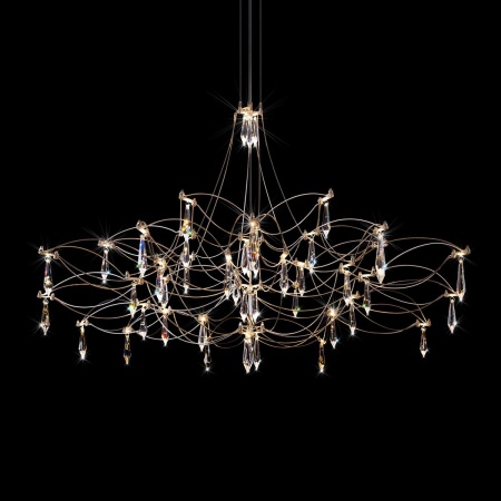 Подвесная люстра Loft IT Mira 10590/1000 Silver Asfour