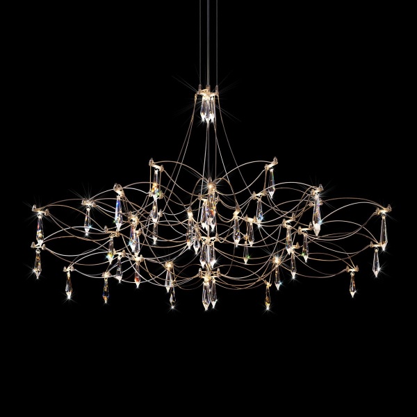 Подвесная люстра Loft IT Mira 10590/1000 Silver Asfour