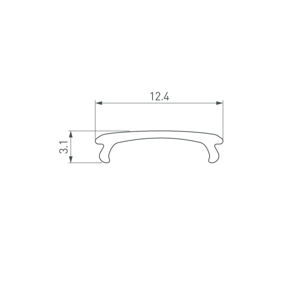 Рассеиватель Arlight ALM-W13-2020 Frost 026748(1)