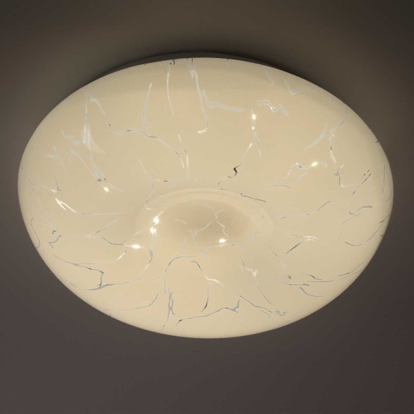 Светильник потолочный светодиодный ЭРА Классик без ДУ SPB-6 - 12 Marble светодиодный 12Вт Б0051074