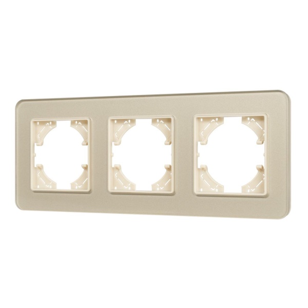 Рамка стеклянная FRM-OMALI-GS-3-GD Arlight 049699