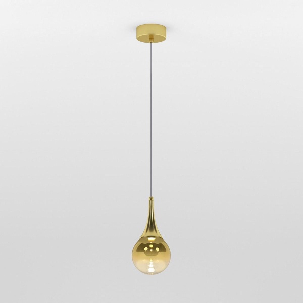 Подвесной светодиодный светильник Eurosvet Adour 50256/1 LED золото