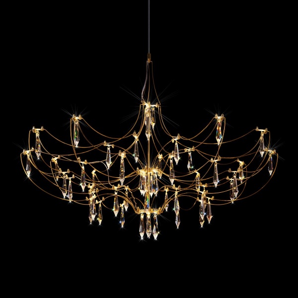 Подвесная люстра Loft IT Mira 10589/900 Gold Asfour