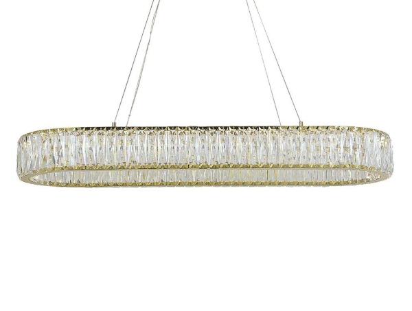 Подвесной светодиодный светильник Newport 8240/90 oval gold М0067858