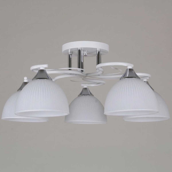 Потолочная люстра Reluce 85460-0.3-05 WH+CR