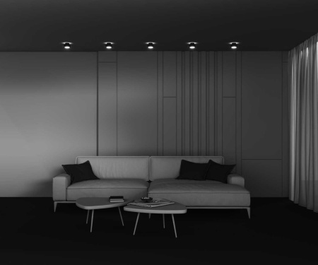 Потолочный светильник Maytoni Technical Space C092CL-GX53-B