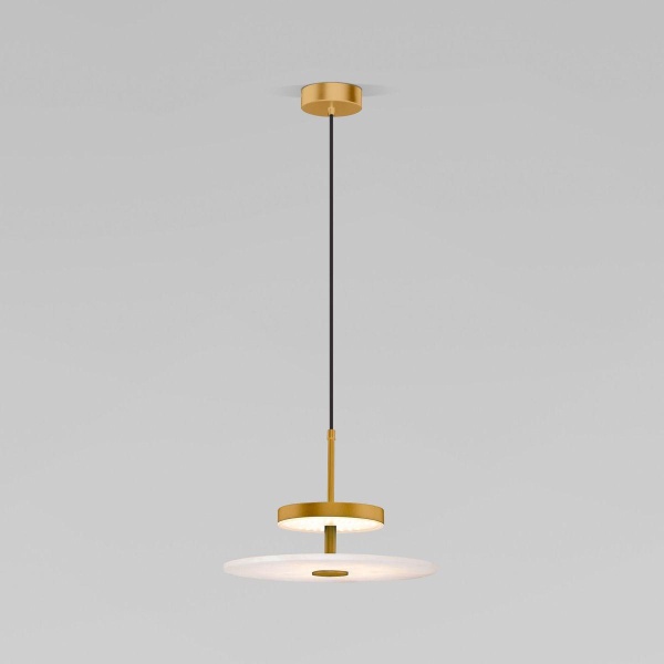 Подвесной светодиодный светильник Eurosvet Thasos 40342 LED латунь