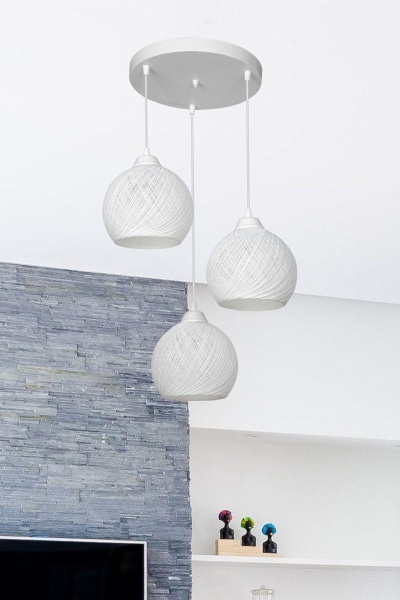 Подвесная люстра Toplight Lizbeth TL1612R-03WH