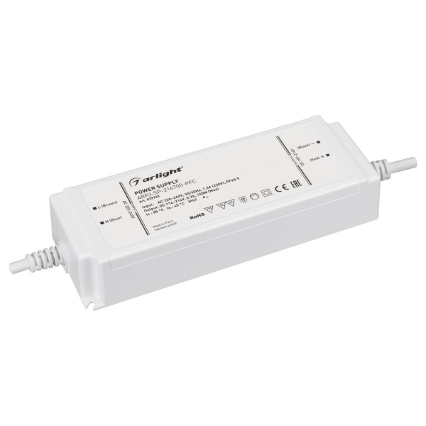 Драйвер Arlight ARPJ-SP-214700-PFC 107-214V 150W IP67 0,7A 039720