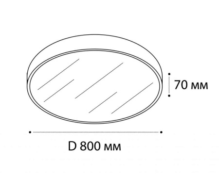 Потолочный светодиодный светильник Italline IT03-1433 white