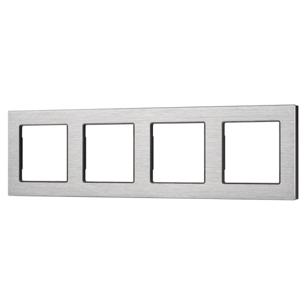 Рамка алюминиевая FRM-PRESTO-ALS-4-GR Arlight 043863