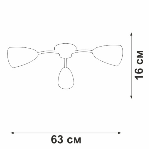 Потолочная люстра Vitaluce V3944-9/3PL