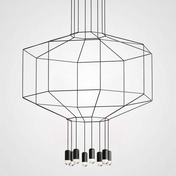 Подвесная люстра Imperium Loft Vibia Wireflow 84534-22