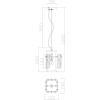 Подвесной светильник Freya Basilica FR5166PL-01BS