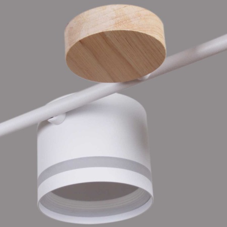 Люстра Reluce 68730-0.3-10 GX53 WH+WOOD