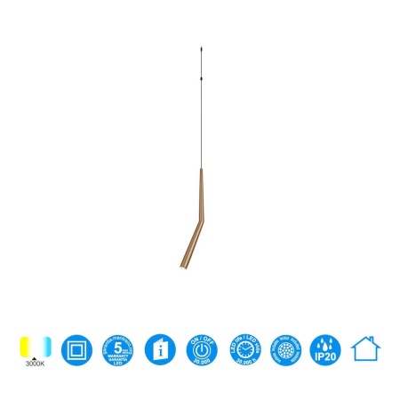 Подвесная люстра Mantra Boomerang 9392+9245 (14L)