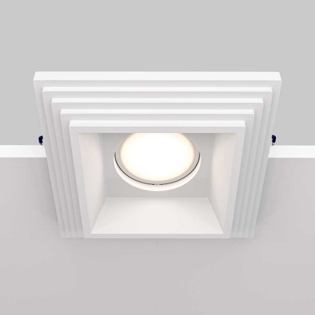 Встраиваемый светильник Maytoni Gyps DL005-1-01-W